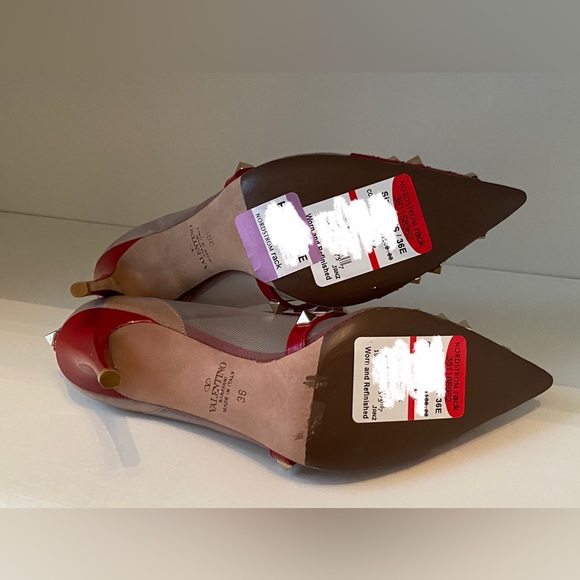 NWOB VALENTINO GARAVANI Rockstud Alcove Pump Heels Shoes - 36 - Picture 11 of 12